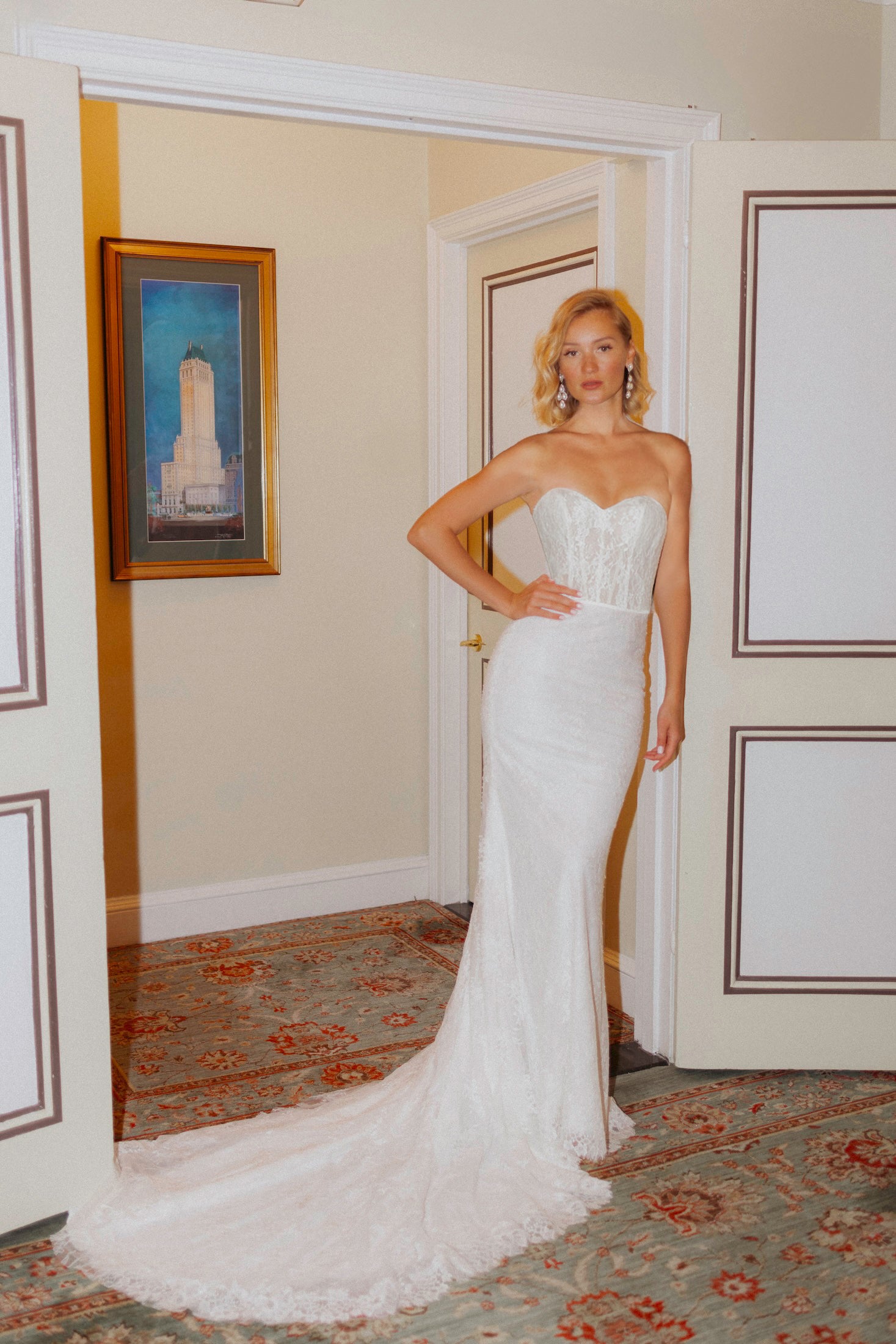Nyla by Dany Tabet - A Chantilly Lace Sweetheart Fitted Wedding ... Image Alex Tabet image beautiful image beautiful image beautiful - Nyla by Dany Tabet - A Chantilly Lace Sweetheart Fitted Wedding ...
