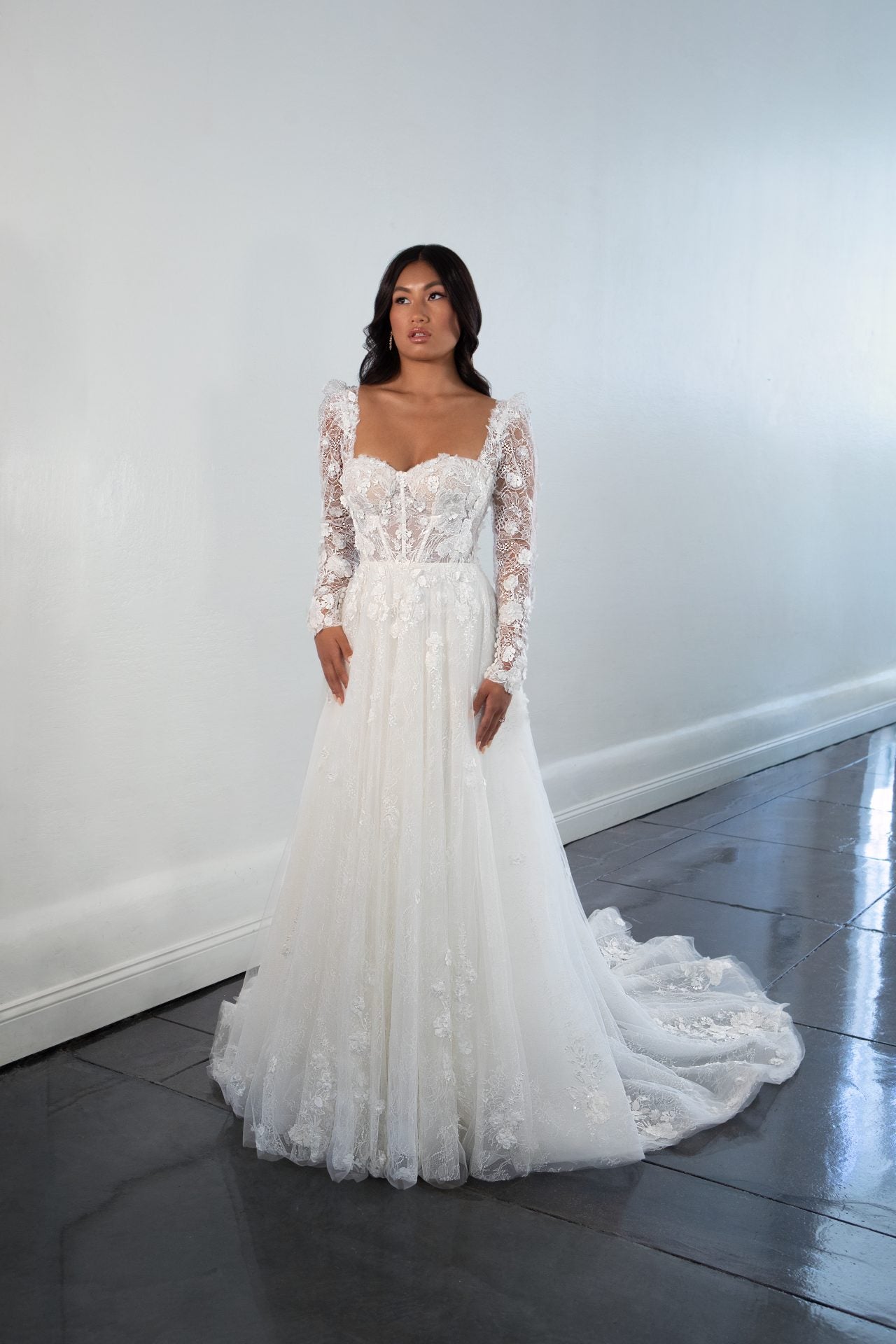 1455 by Martina Liana - Romantic Lace A-Line Wedding Dress with ... Image Alex Tabet image beautiful image beautiful image beautiful image beautiful image beautiful image beautiful image beautiful - 1455 by Martina Liana - Romantic Lace A-Line Wedding Dress with ...