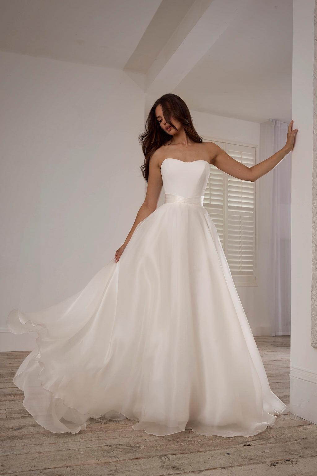 Miltonia by Suzanne Neville - A Sweetheart A-Line Wedding Dress The White Flower Miltonia by Suzanne Neville - A Sweetheart A-Line Wedding Dress The White Flower
