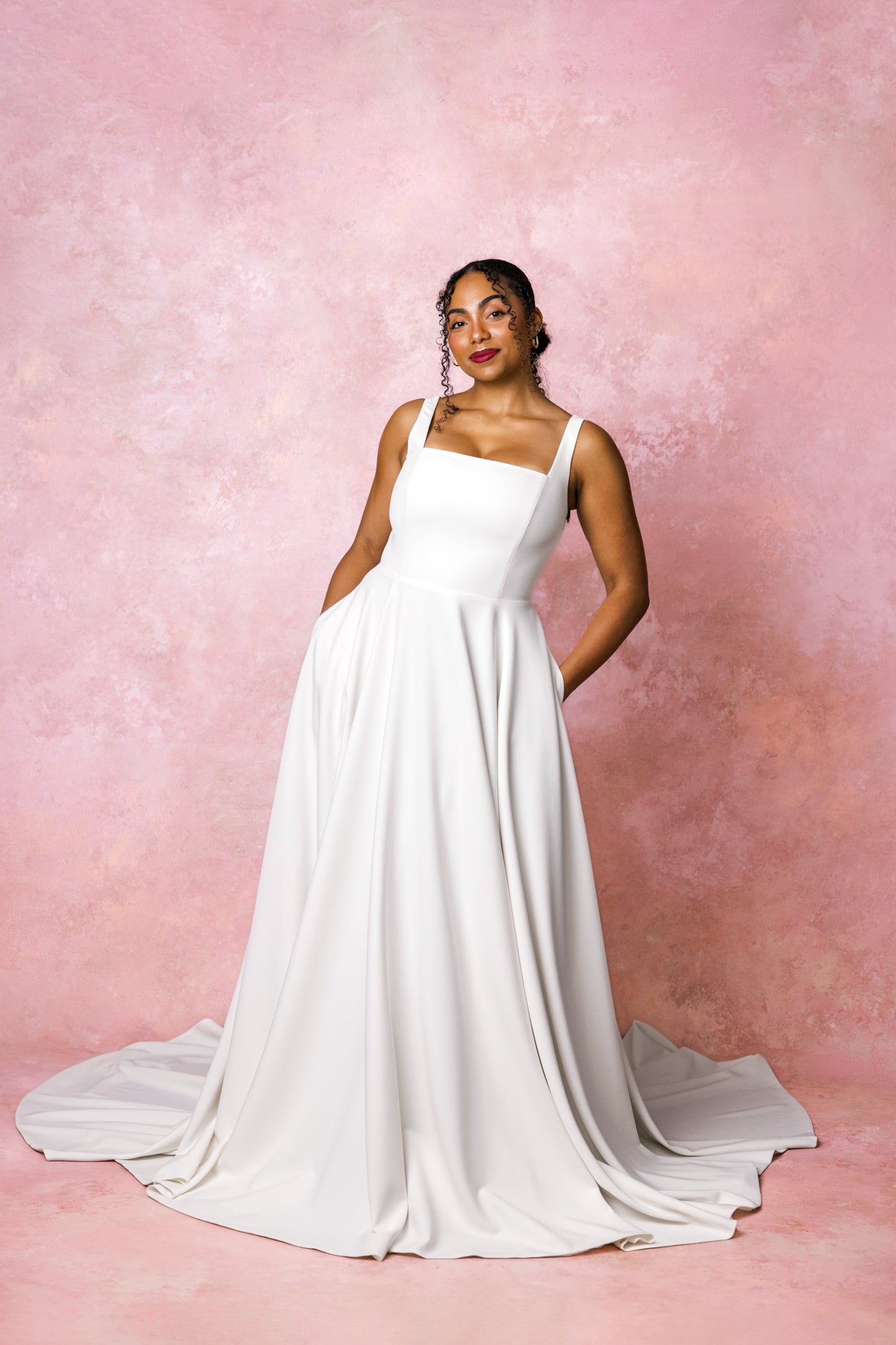 Mya Plus Size by Vagabond Bridal - A-Line Wedding Dress The White Flower Mya Plus Size by Vagabond Bridal - A-Line Wedding Dress The White Flower