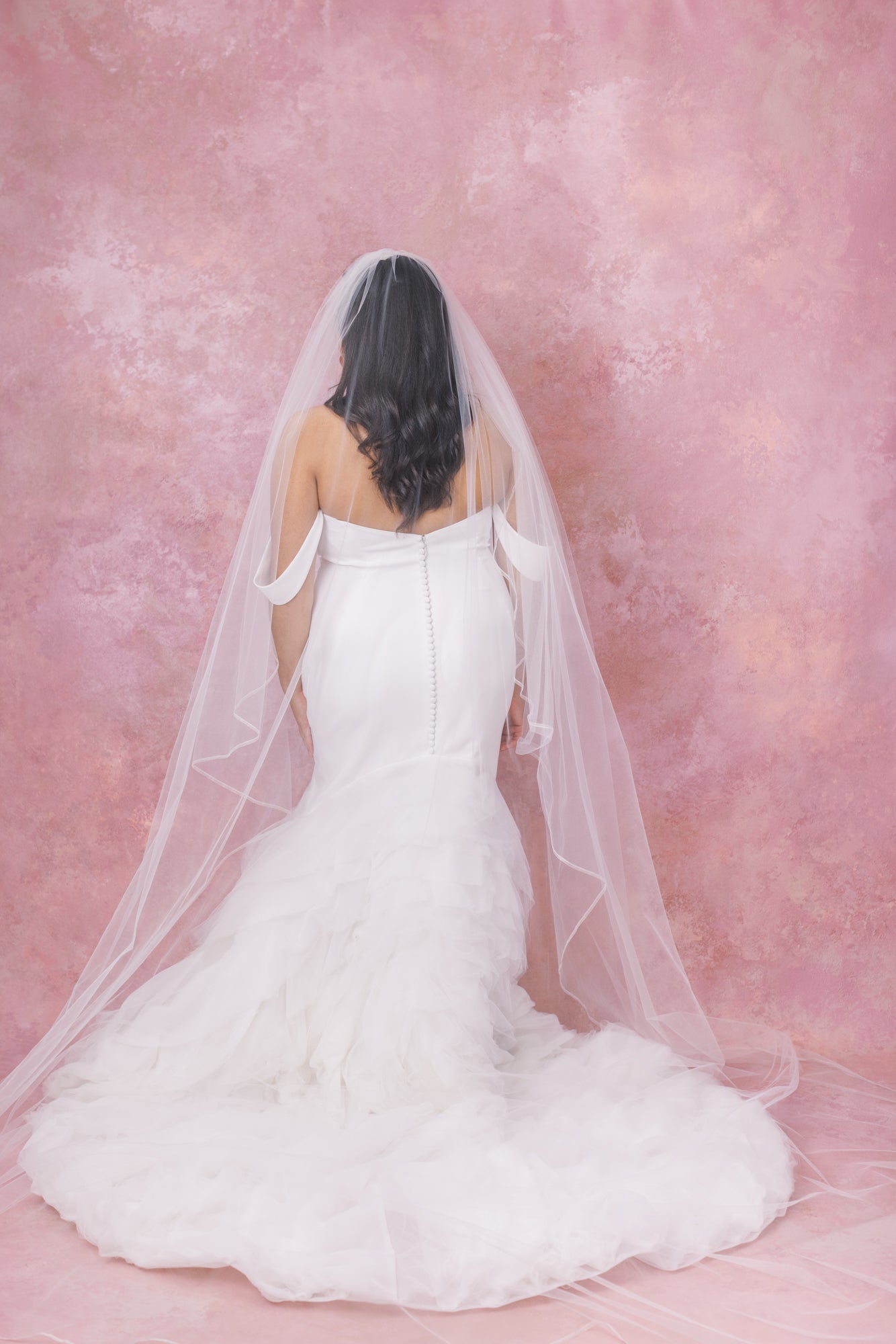 Daisy Cathedral Veil