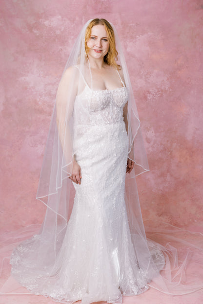 Daisy Cathedral Veil