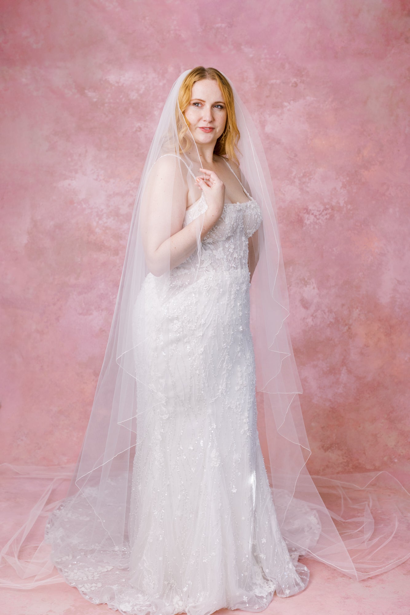 Daisy Cathedral Veil