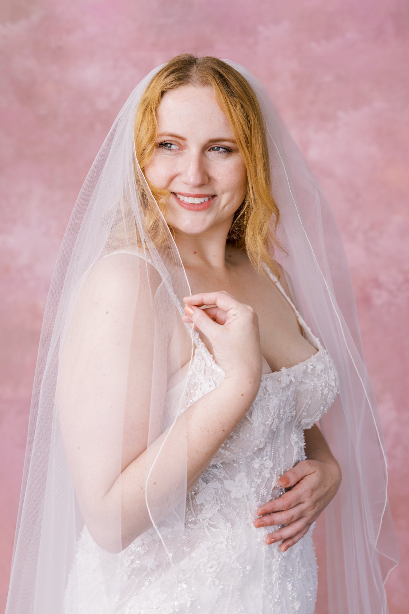 Daisy Cathedral Veil