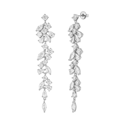 Trixie Crystal Drop Earrings