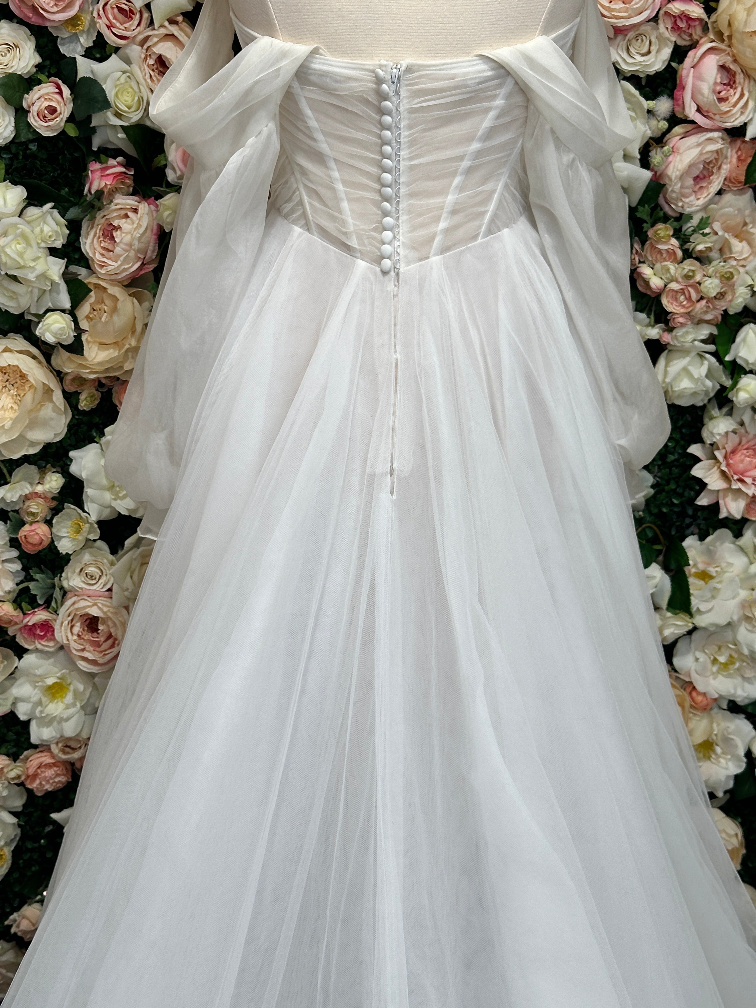 1497 by Martina Liana - Luxe Strapless A-Line Wedding Dress with