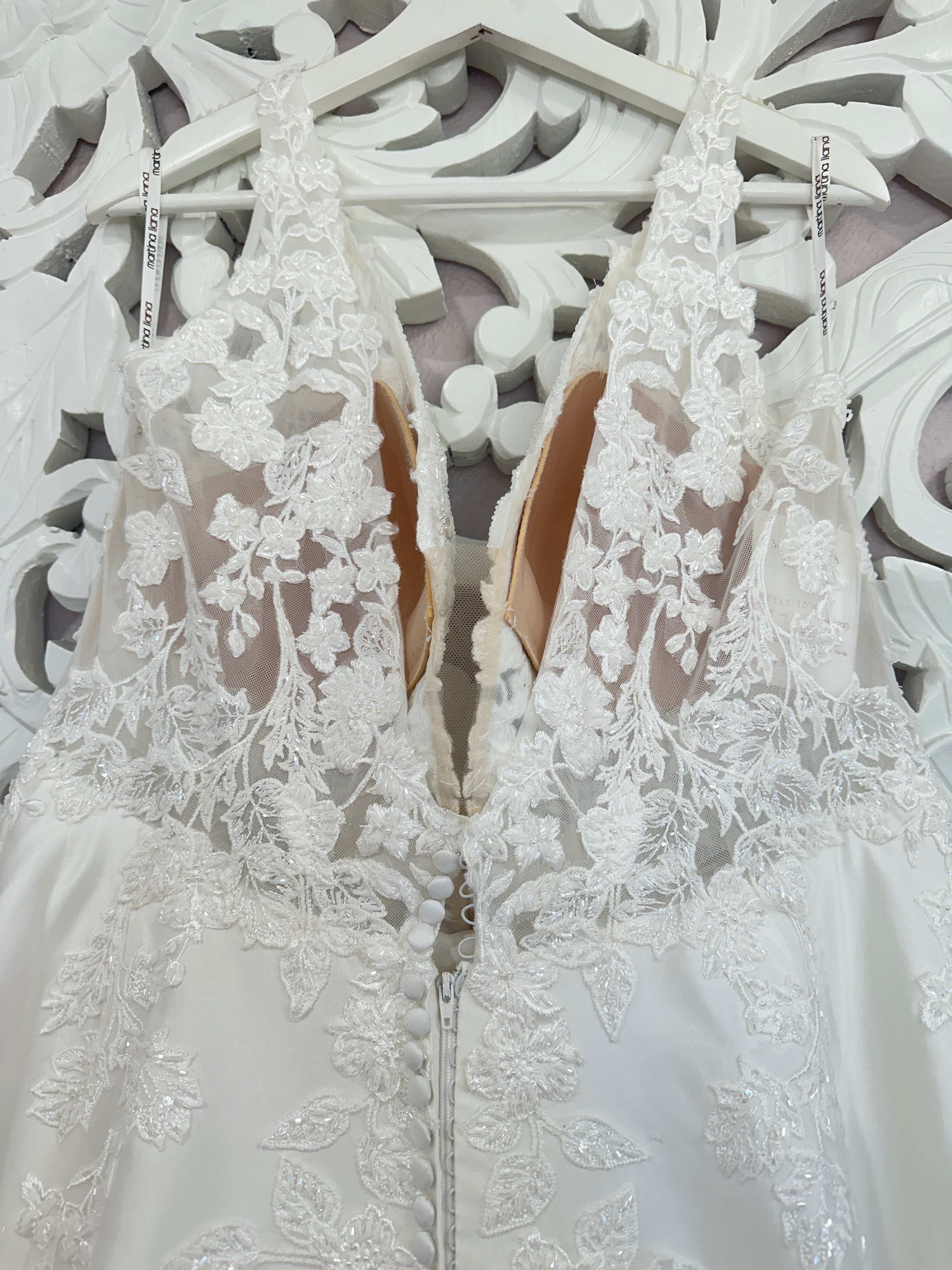 1075 Plus Size by Martina Liana Classic Wedding Dress with Formal Details The White Flower