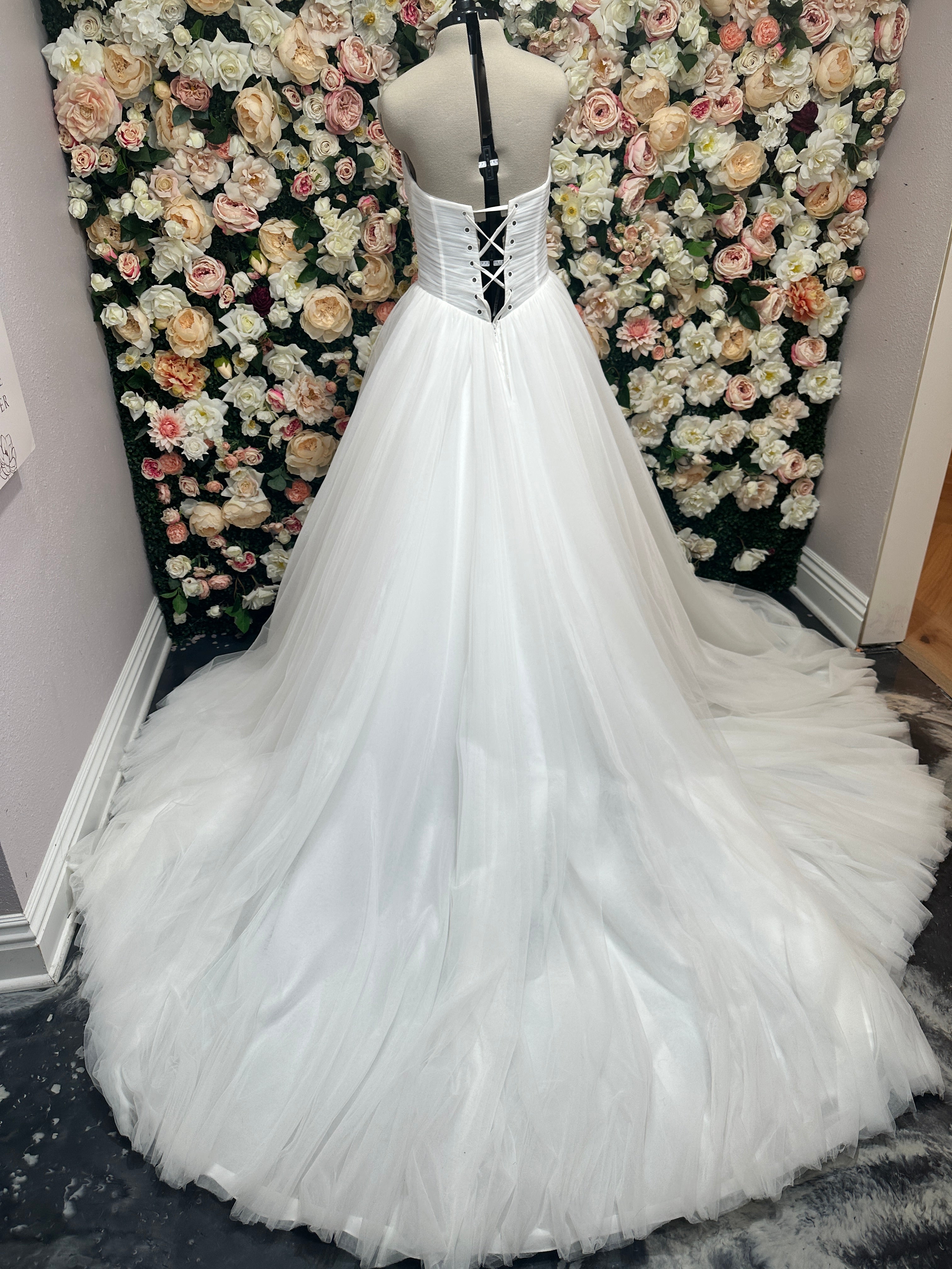 ML1940 by Martina Liana - Tulle Strapless Basque Waist A-Line