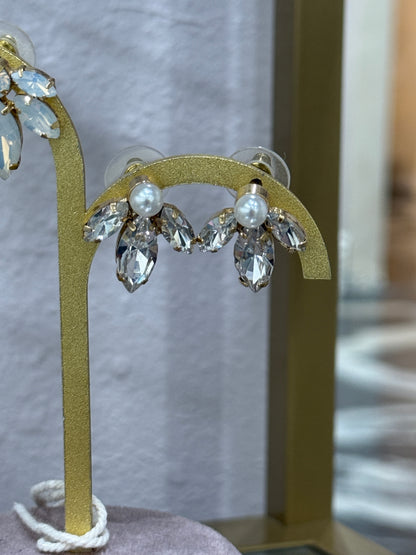 Bowie Crystal Earrings