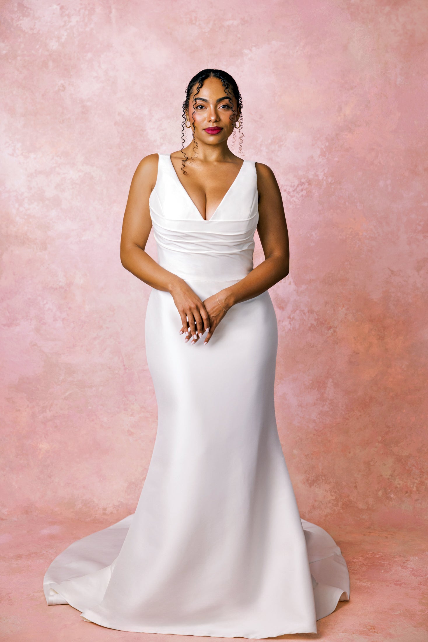 Bradstreet Plus Size by Justin Alexander Signature – The White Flower
