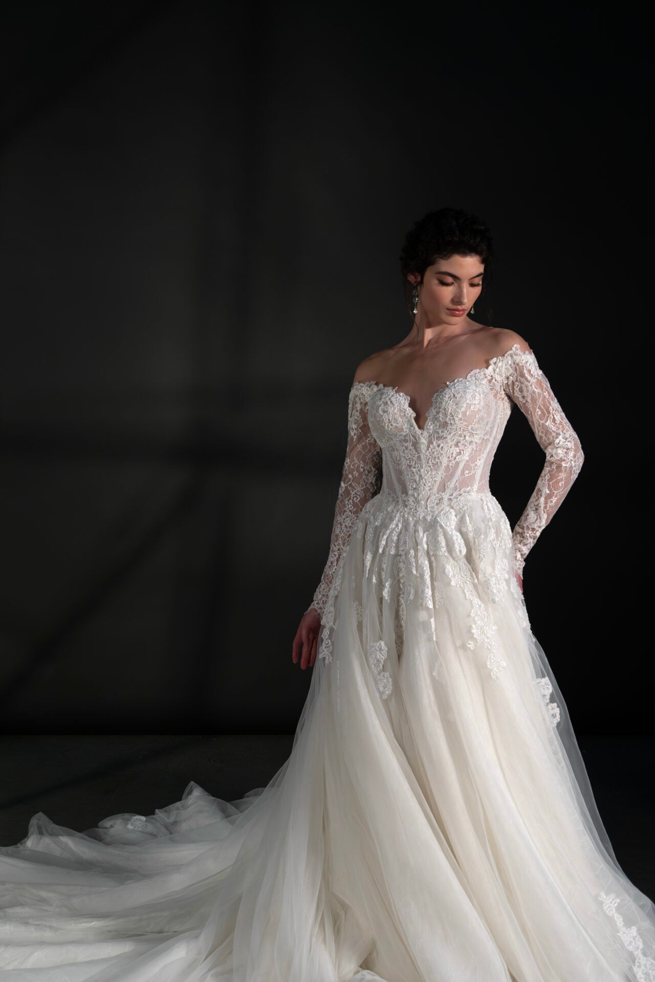Martina Liana Tight Lace Long Sleeve Wedding Dress Fitted Lace Long Sleeve Sheath Wedding Dress True Martina Liana Tight Lace Long Sleeve Wedding Dress Fitted Lace Long Sleeve Sheath Wedding Dress True