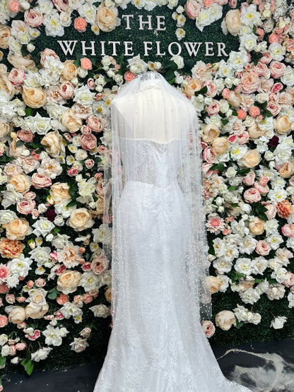 Pandora Fingertip Veil 50"