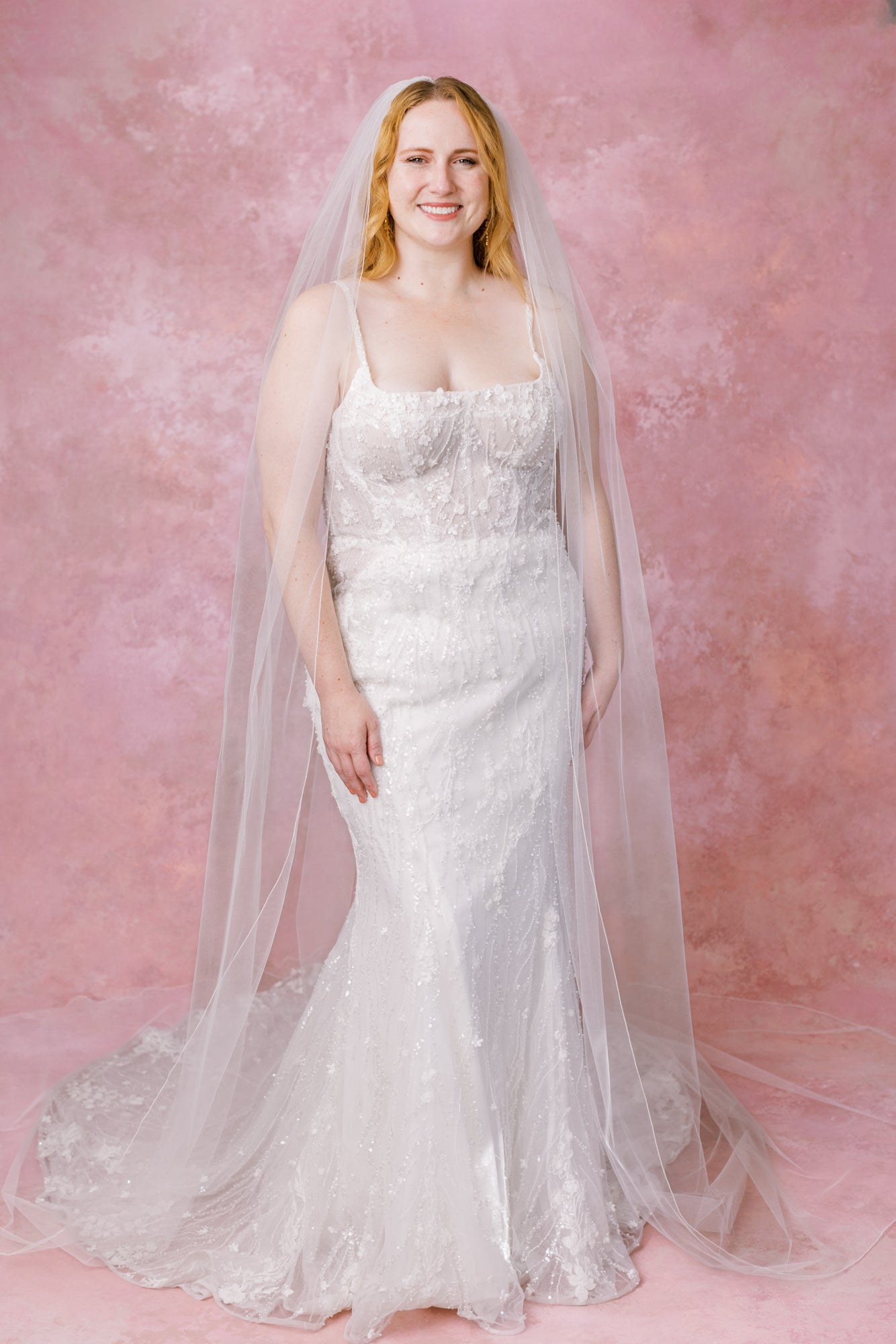 Peony Cathedral Veil