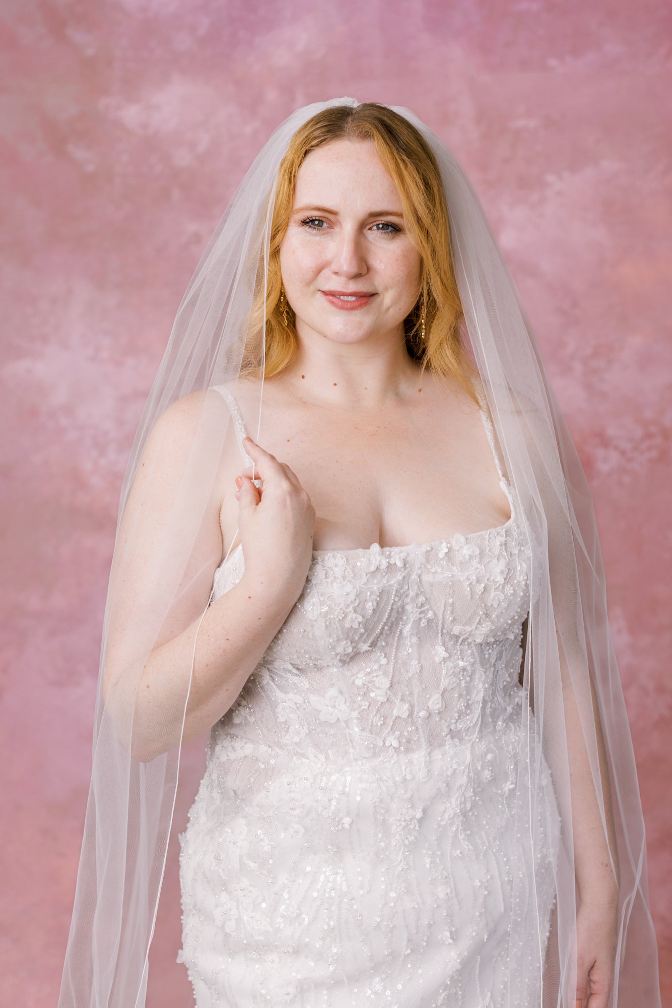 Peony Cathedral Veil