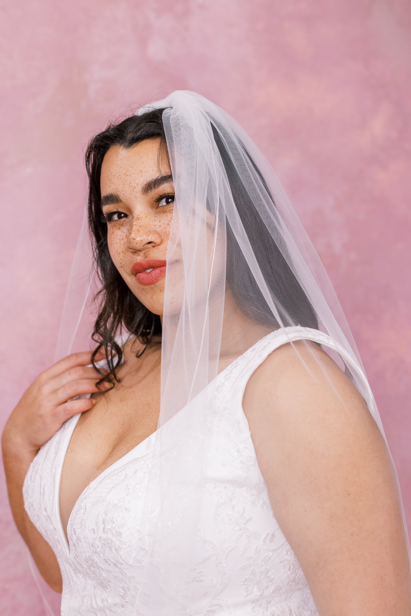 Peony Cathedral Veil