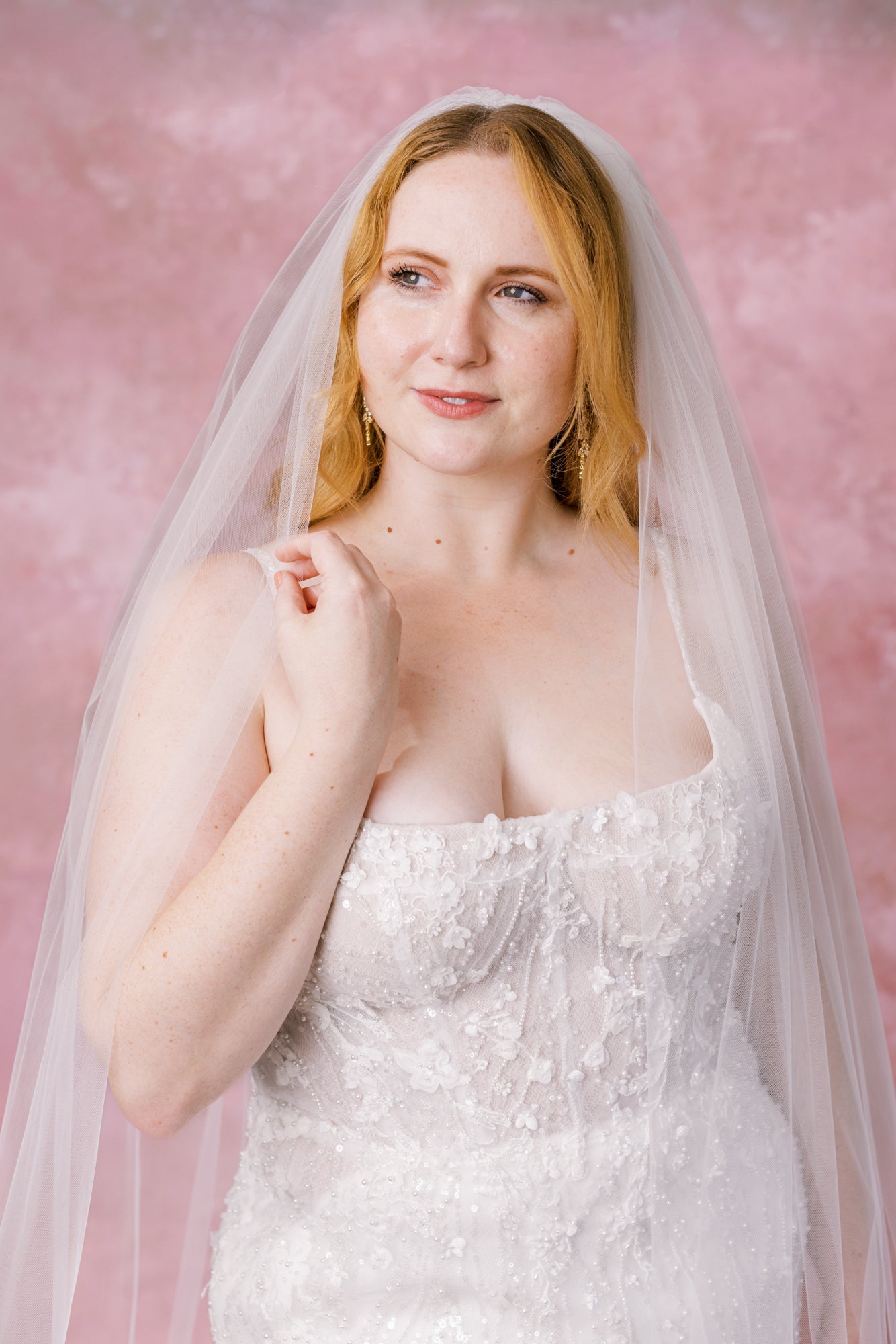 Peony Cathedral Veil