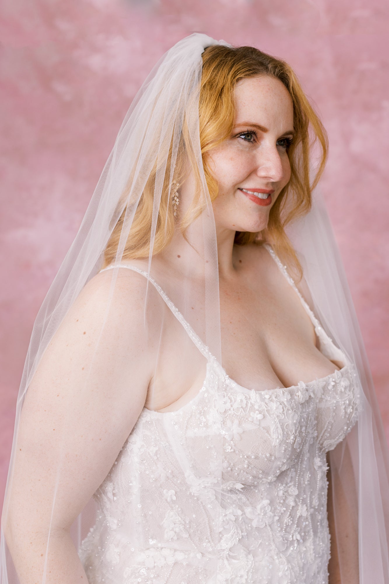 Peony Cathedral Veil