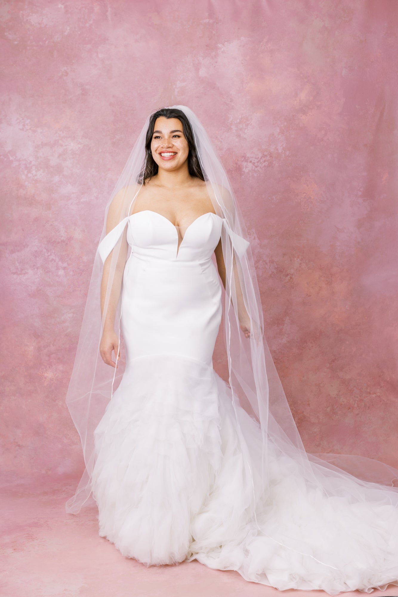 Peony Cathedral Veil