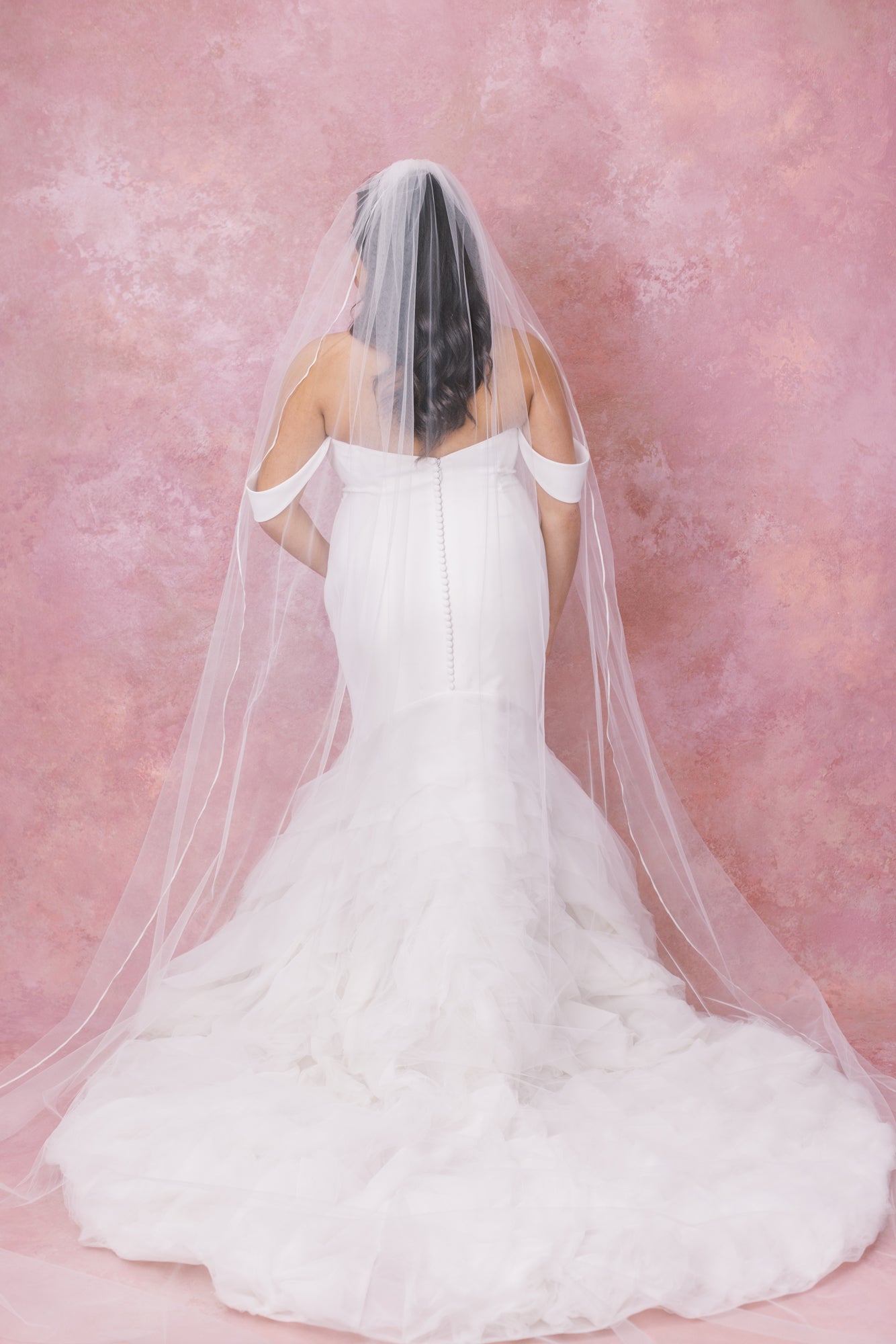 Peony Cathedral Veil