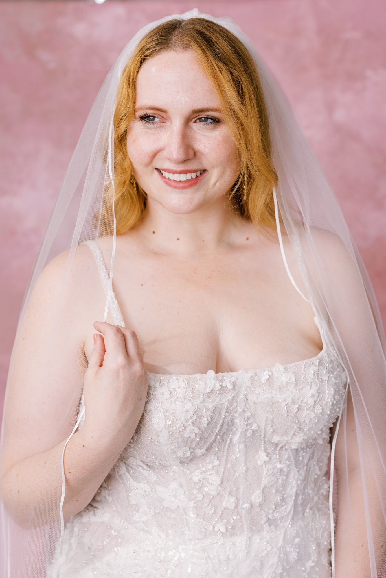 Peony Cathedral Veil
