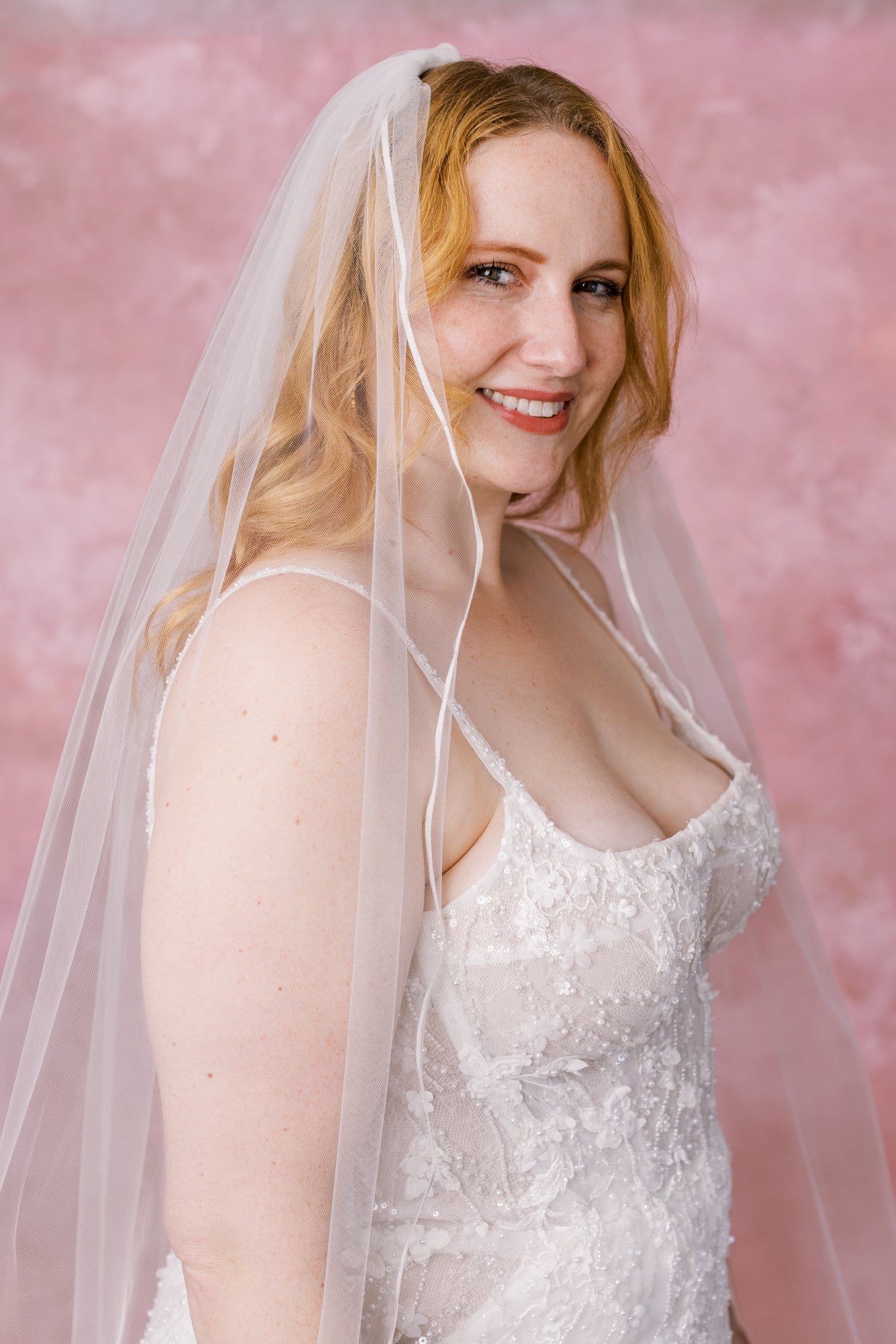 Peony Cathedral Veil