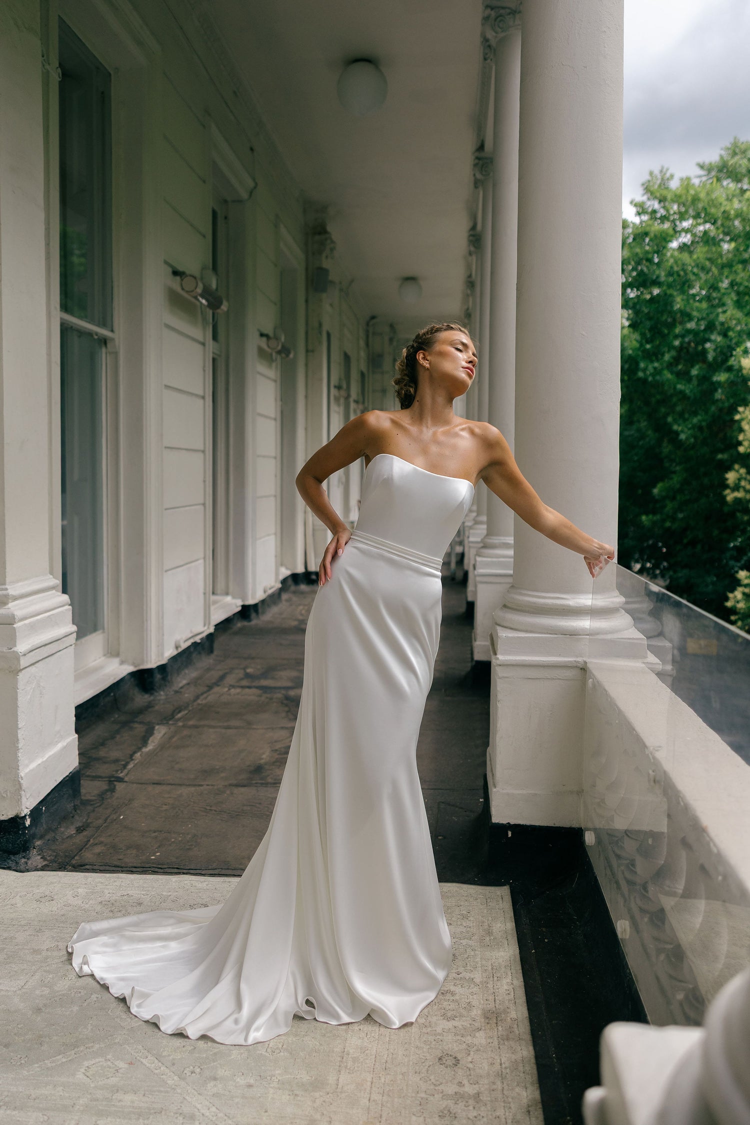 Aurora by Suzanne Neville | Long Sleeve Lace Wedding Dress The White Flower Aurora by Suzanne Neville | Long Sleeve Lace Wedding Dress The White Flower