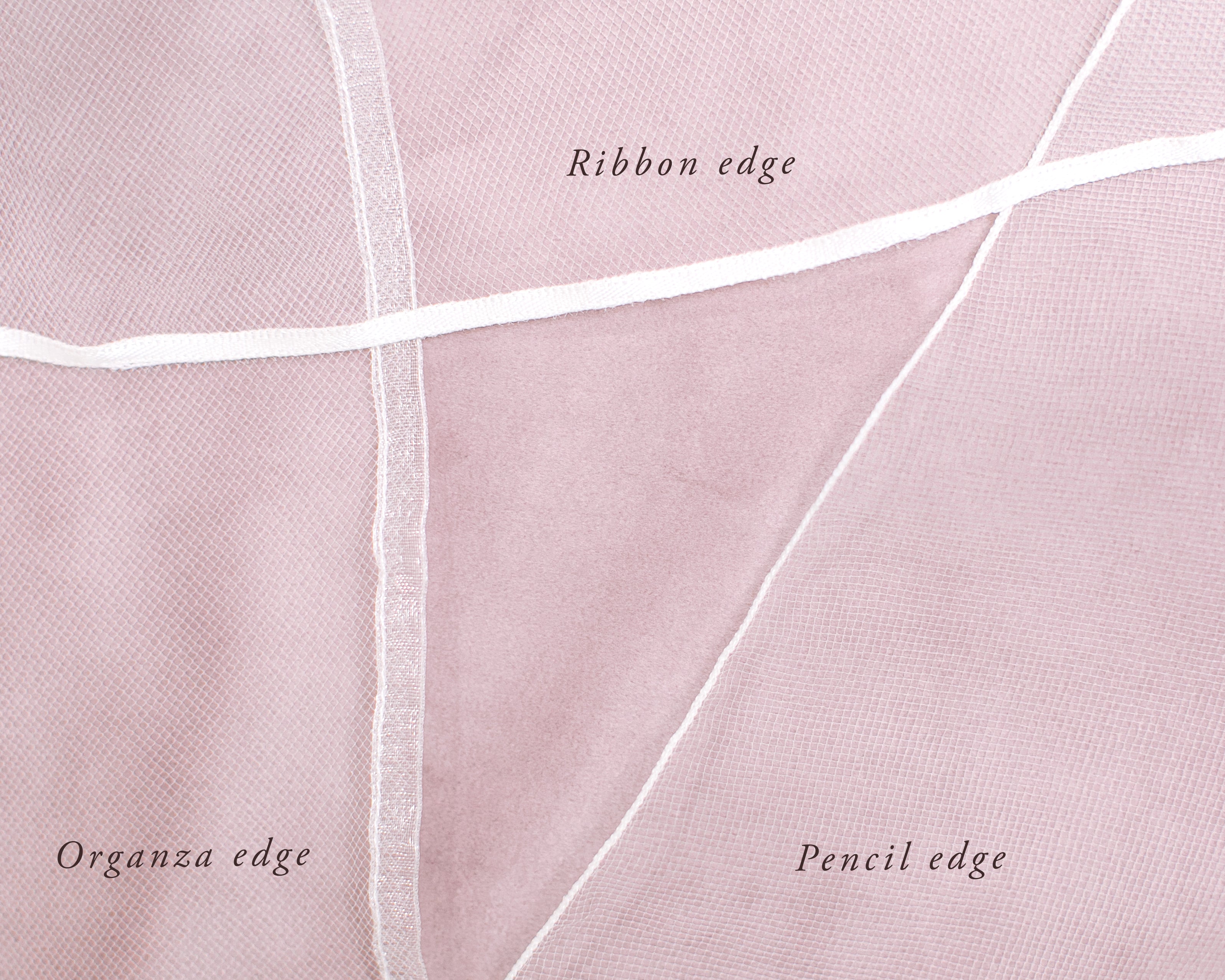 Rose Fingertip Veil
