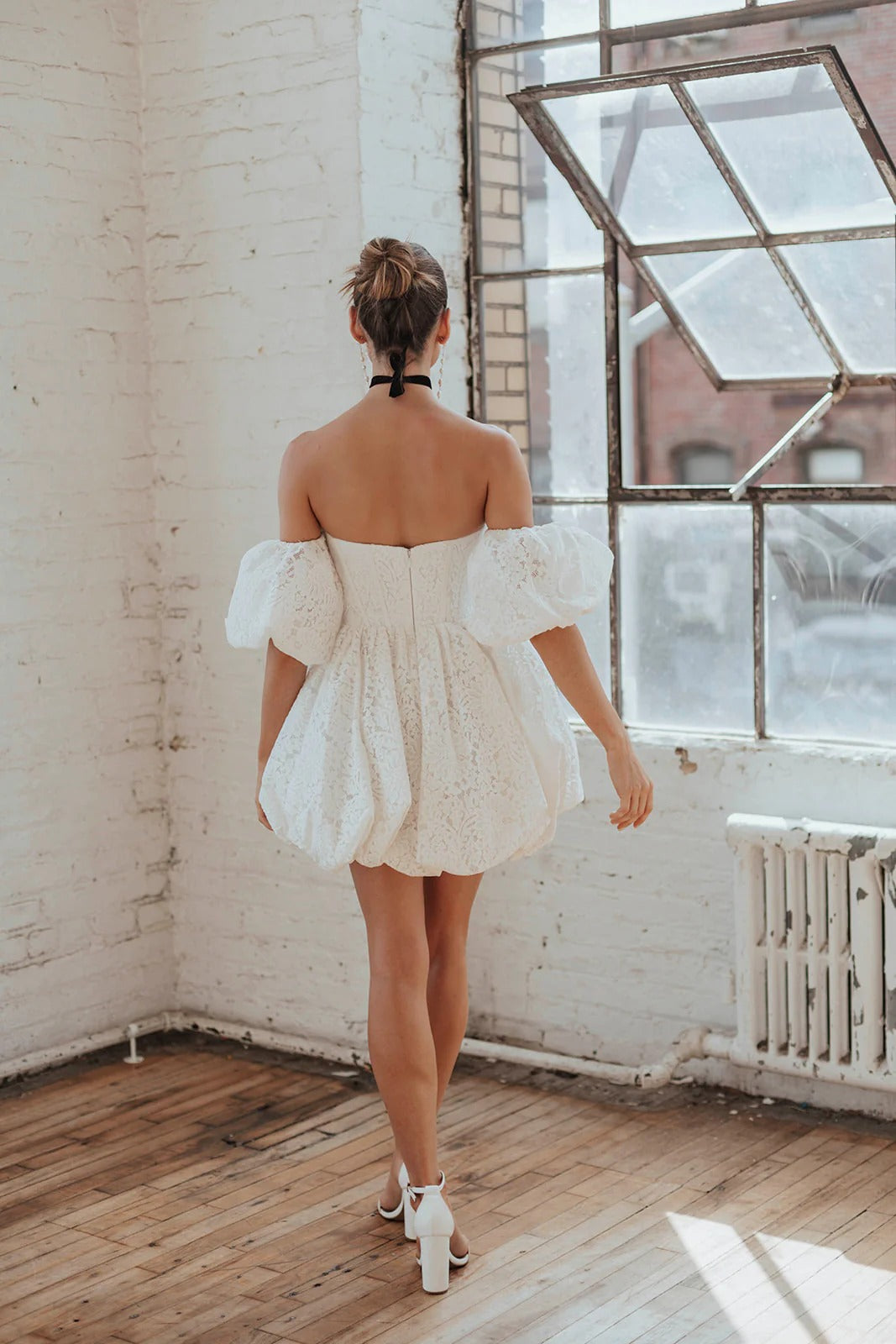 Daria Mini Dress by Untamed Petals The White Flower Daria Mini Dress by Untamed Petals The White Flower