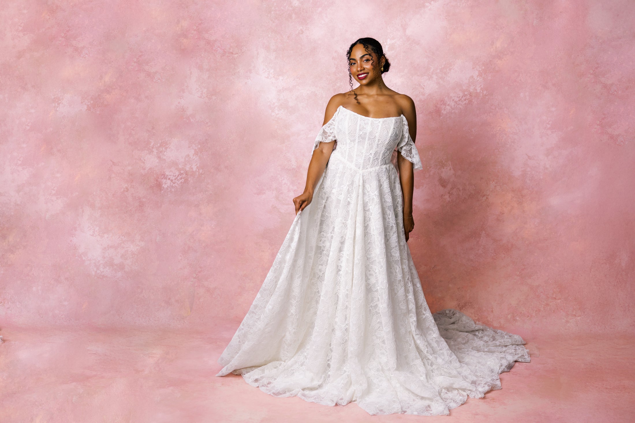 Cassiopeia Plus Size by Vagabond Bridal - A-Line Wedding Dress