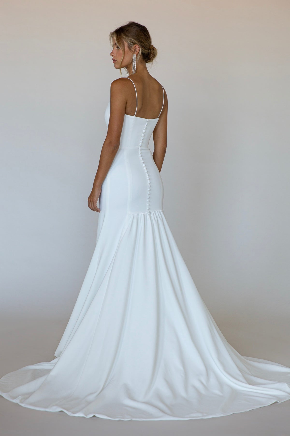 Isla by Vagabond Bridal - Fit and Flare Wedding Dress – The White Flower Isla by Vagabond Bridal - Fit and Flare Wedding Dress – The White Flower