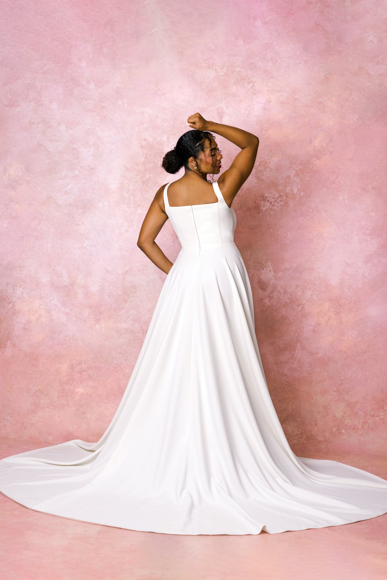 backless wedding dresses plus size Timeless Plus Size Spaghetti Strap A-Line Wedding Dress in Floral Lace and Tulle